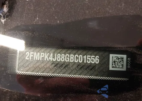 2016 Ford Edge Sel z USA, uszkodzony, nr VIN 2FMPK4J88GBC01556